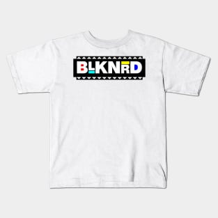 Retro BlkNrd Kids T-Shirt